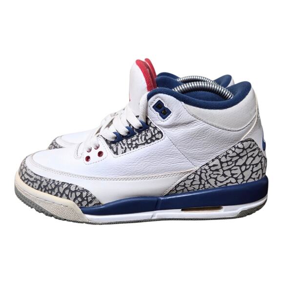 Nike Air Jordan 3 Retro OG BG True Blue 2016 6.5Y / Women's 8 - 854261-106 - Picture 4 of 9